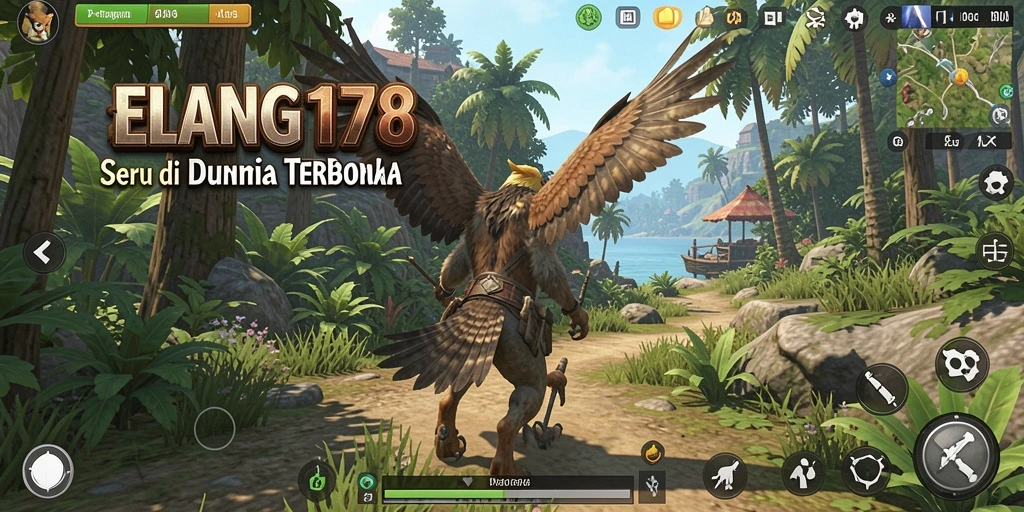 Menggambarkan pengalaman gameplay yang mendebarkan di dunia terbuka