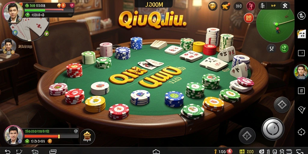 Screenshot gameplay QiuQiu J200M yang menarik.