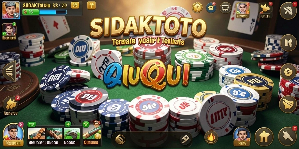 Tampilan menarik gameplay QiuQiu SIDAKTOTO yang mendebarkan.