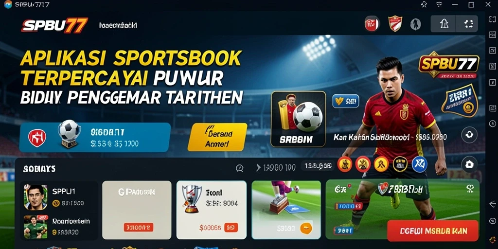 Tampilan menarik dari gameplay SPBU77 di Sportsbook.